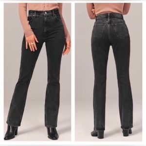 Abercrombie and Fitch 70s Vintage Flare Ultra High Rise Jeans